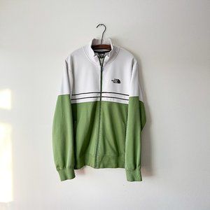 RARE Vintage North Face Mens L Gucci-colors Stripe Track Zip Up Track Jacket